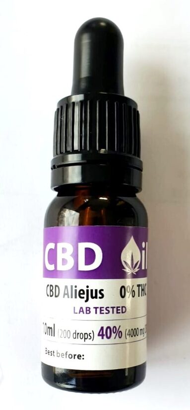 40% Pure CBD Oil /THC=0%/CannaMama/